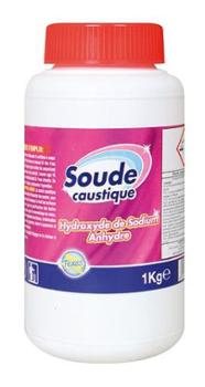 Soude Caustique Hydroxyde de Sodium Anhydre 1kg