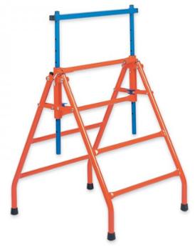Tréteau de chantier en métal réglable et télescopique 60 cm