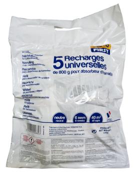 Recharges Universelles Sekofirst 800 g Lot de 5
