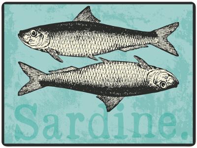 Set de Table 40 x 30 cm Sardine