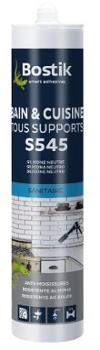 Mastic Bain & Cuisine Tous Support S545 Cartouche 300 ml