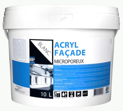 Batir 1er Acryl Façade 10L Blanc