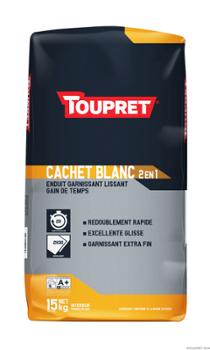 Enduit d'égalisage Cachet blanc 2en1 15kg