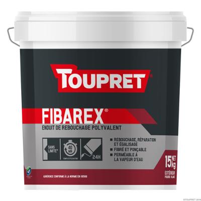 Fibarex enduit polyvalent poudre en seau de 15kg