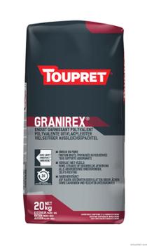 Enduit de rénovation extérieur en poudre Granirex 20 kg pour reboucher et lisser les murs