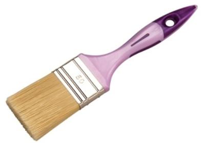 Pinceau Plat Bi-Matière Peinture Velours T40
