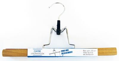 Pince Jupe ou Pantalon Bois Verni