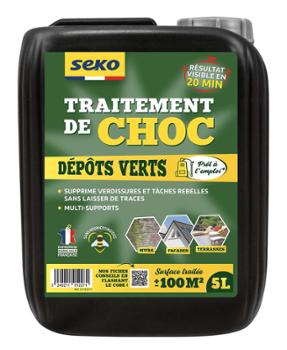 Seko Traitement Choc Dépôts Verts 5L