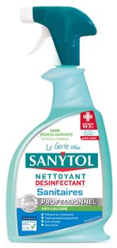 Nettoyant Désinfectant Sanitaire Vaporisateur 750 ml