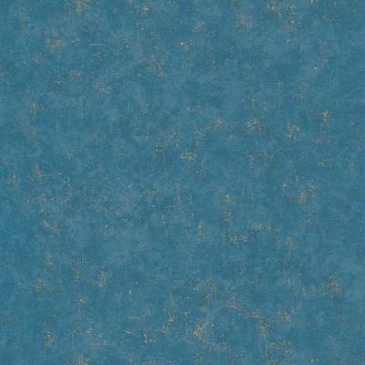 5098 - Papier Vinyle sur Intissé Uni Bleu Madura Doré