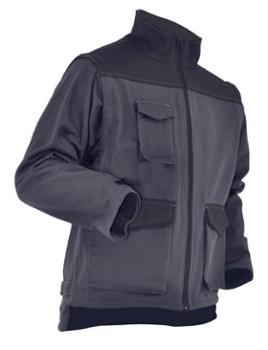 Blouson Manches Amovibles Gris/Anthracite