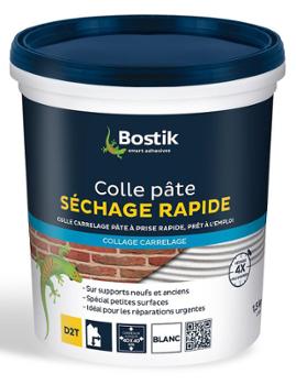 Colle Carrelage Séchage Rapide Pâte 1,5kg