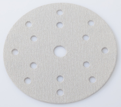 Disque abrasif Ø150 mm grain P180 15 trous LR590 Autoclean pour ponceuse, lot de 10