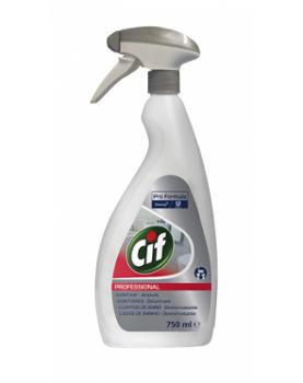 Cif Pro Nettoyant Sanitaire 2 en 1 Vaporisateur 750 ml