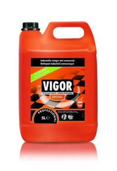 Nettoyant Industriel Ammoniaqué Vigor Bidon 5L puissant pour surfaces professionnelles