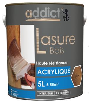 Lasure Bois Acrylique Satin 5L