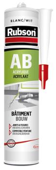 Mastic Acrylique AB Blanc Cartouche 300ml