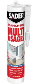 Mastic Etanchéité Multi-Usages Translucide Cartouche 280ml