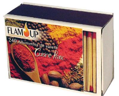 Allumettes Cuisine Pratic Boite de 240 Allumettes de 5 cm