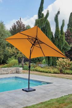 Parasol 3x2m Moutarde