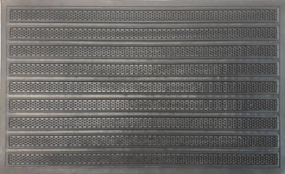 Tapis Gratte Pieds Caoutchouc Technitip 45 x 75 cm