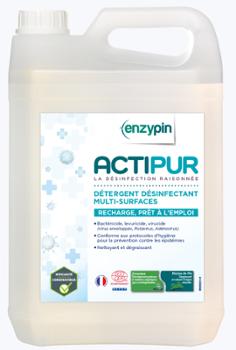 Détergent Désinfectant Multi-Surfaces Actipur Bidon 5L