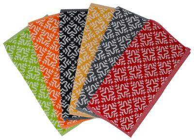 Épongettes Couleurs Pâquerette Coton Lot de 2 Sur Carte