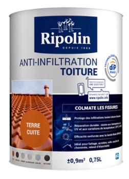 Anti-Infiltration Toiture Pot 0.75L Terre Cuite