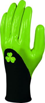 Gants Spécial Récolte Tricot Enduit Vert sur Carte