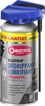 Dégrippant Lubrifiant Multifonction 200ml + 50ml GRATUIT