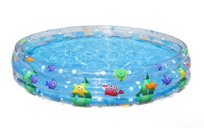 Piscine Gonflable 3 Boudins Ø183x33cm 480L