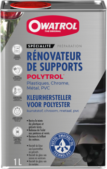 POLYTROL Rénovateur plastiques, pierre, ciment, métal 1L