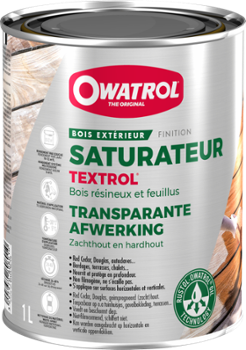 Textrol Saturateur pour bois extérieurs Chêne doré