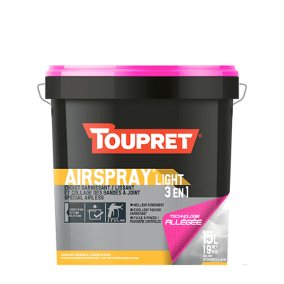 Airspray Light 3en1 Allégé Pâte 15L
