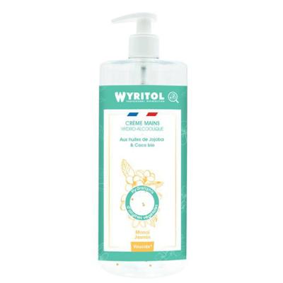 Crème Hydro Alcoolique Monoï Jasmin 500 ml
