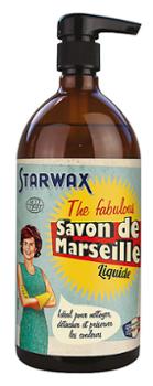 Savon de Marseille Liquide 950 ml en flacon pompe pour l'hygiène quotidienne