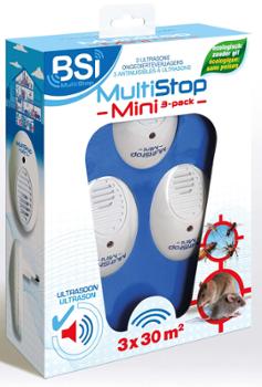 Appareil Répulsif Anti-Nuisible MultiStop Mini Lot de 3