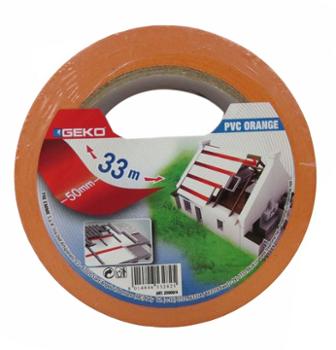 Adhésif Réparation PVC Orange 50 mm x 33 m