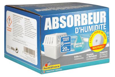 Absorbeur d'Humidité + 1 Recharge 500g
