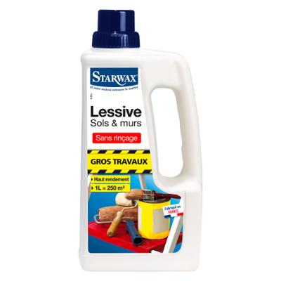 Lessive Sols et Murs - Gros Travaux 1L