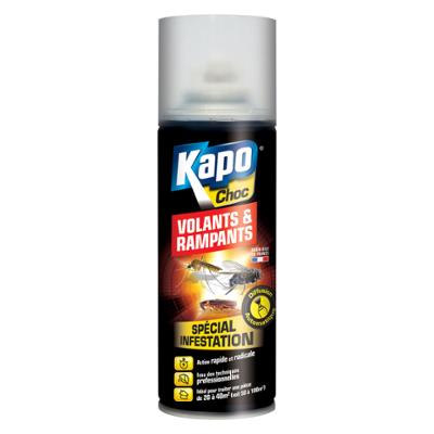 Kapo Choc Spécial Infestation Aérosol à Diffusion Continue 200ml