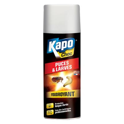 Anti Puces et Larves Foudroyant Aérosol 400 ml