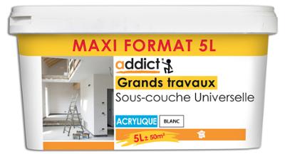 Addict Grands travaux Sous Couche Universelle 5L Maxi Format