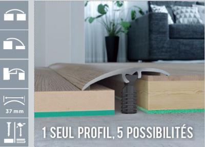Seuil Invisifix 5 en 1- 0.93 m