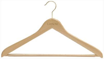 Cintre Galbé  Bois Naturel "Luxor Sergent" 45 cm