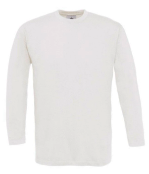 Tee-Shirt Manches Longues Blanc