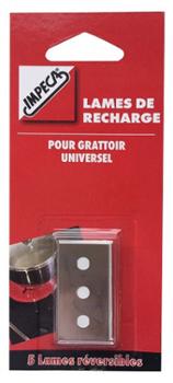5 Lames Rechange Pour Grattoir Universel