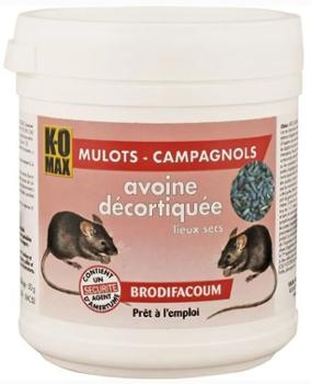 Avoine Décortiquée Mulot & Campagnol 50gr