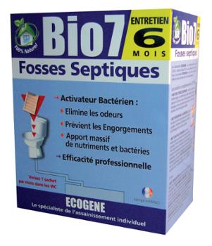 Bio7 entretien fosses septiques 480gr