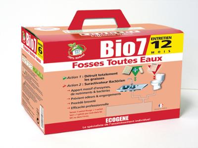 Bio7 spécial fosses toutes eaux 12 mois 2kg